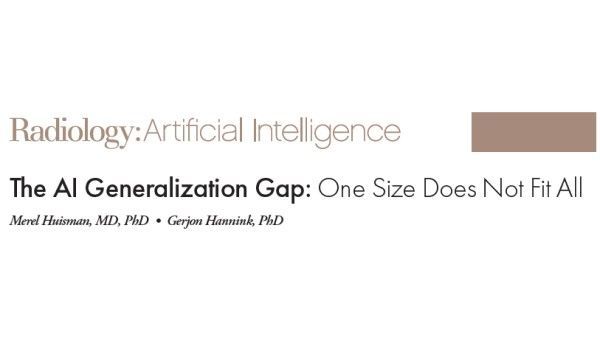 Radiology_AI's tweet image. The AI Generalization Gap: One Size Does Not Fit All doi.org/10.1148/ryai.2… @merelhuisman @radboudumc #AIBias #generalization #MachineLearning