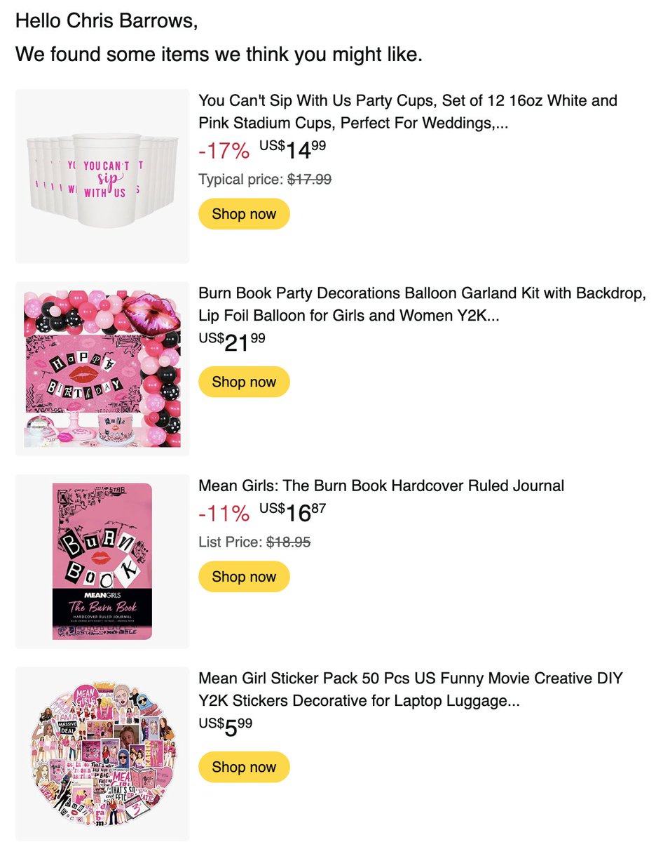 So fetch how this is what I get promoted on Amazon.