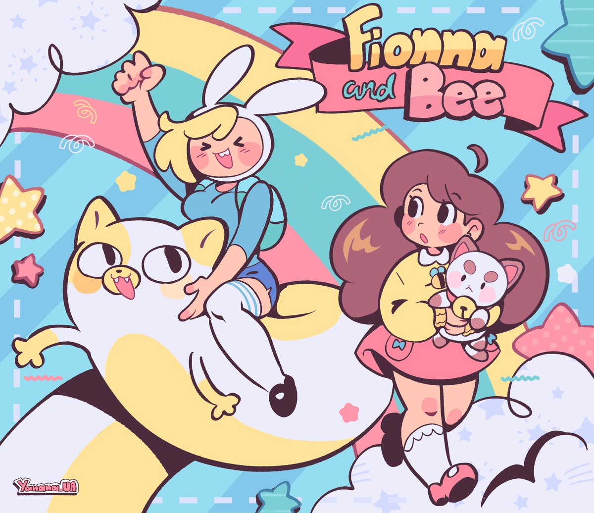 Yanana_UA's tweet image. i think they would be friends
#adventuretime #FionnaandCake #beeandpuppycat