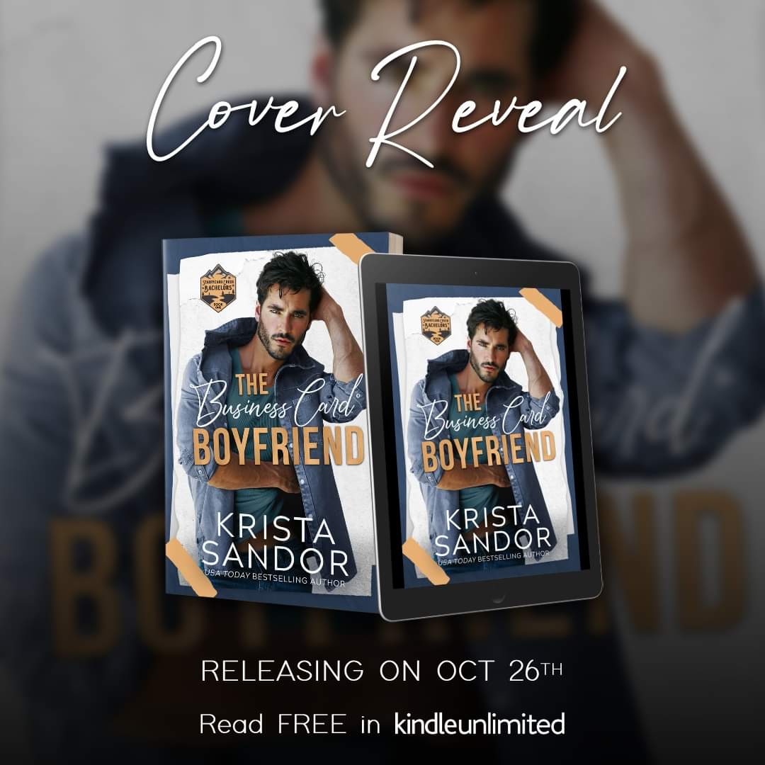 COVER REVEAL

We are thrilled to reveal this gorgeous cover for THE BUSINESS CARD BOYFRIEND by Krista Sandor coming Oct 26!

#1Click  amazon.com/dp/B0CJ11Q488
WILL BE FREE IN KU!

#kristasandor #smalltown #jiltedbride #familysaga #secretrelationship #wildfiremarketingsolutions