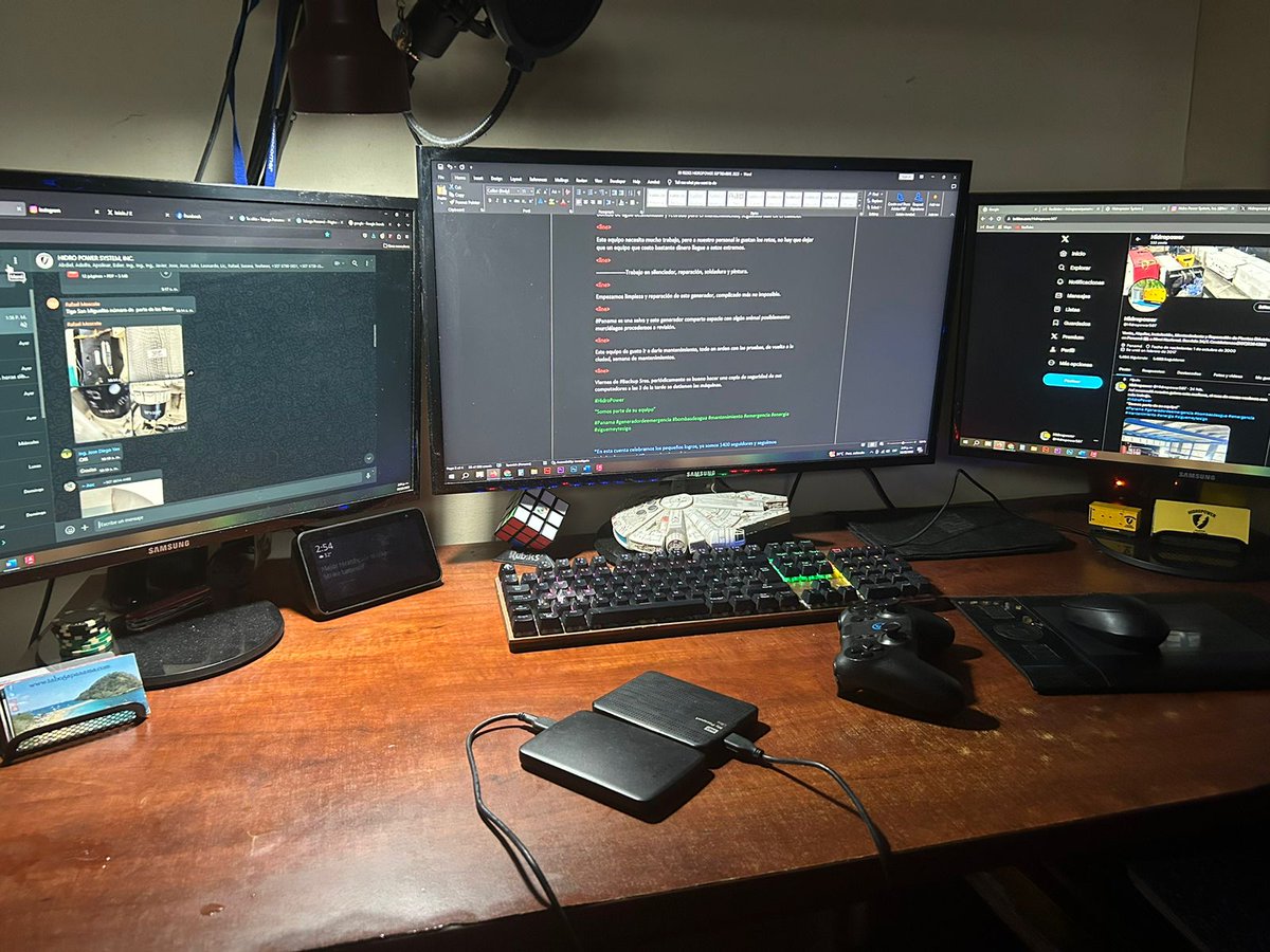 Hidropower507's tweet image. Viernes de #Backup, Sres. periódicamente es bueno hacer una copia de seguridad de sus #computadores a las 3:00 pm se detienen las máquinas, nos vemos el lunes.
#HidroPower
“Somos parte de su equipo”
#Panama #generadordeemergencia #bombasdeagua #mantenimiento #siguemeytesigo