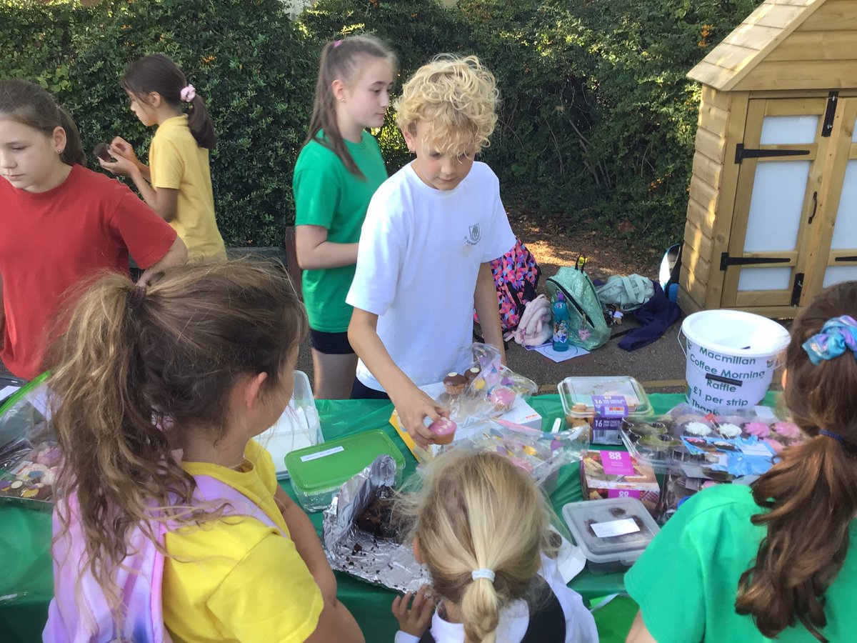 Thank you for all the support this week with our Macmillan Coffee mornings run by Year 5 and also our cake sale at the end today. Well done St Katherine’s Community!