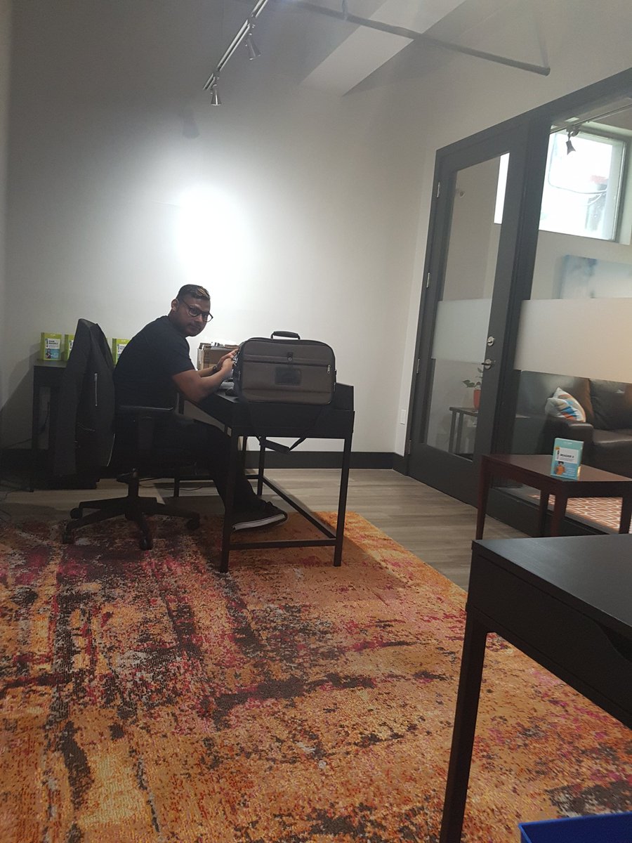 Enjoying an office day with my Scanning Pens Team in Canada.