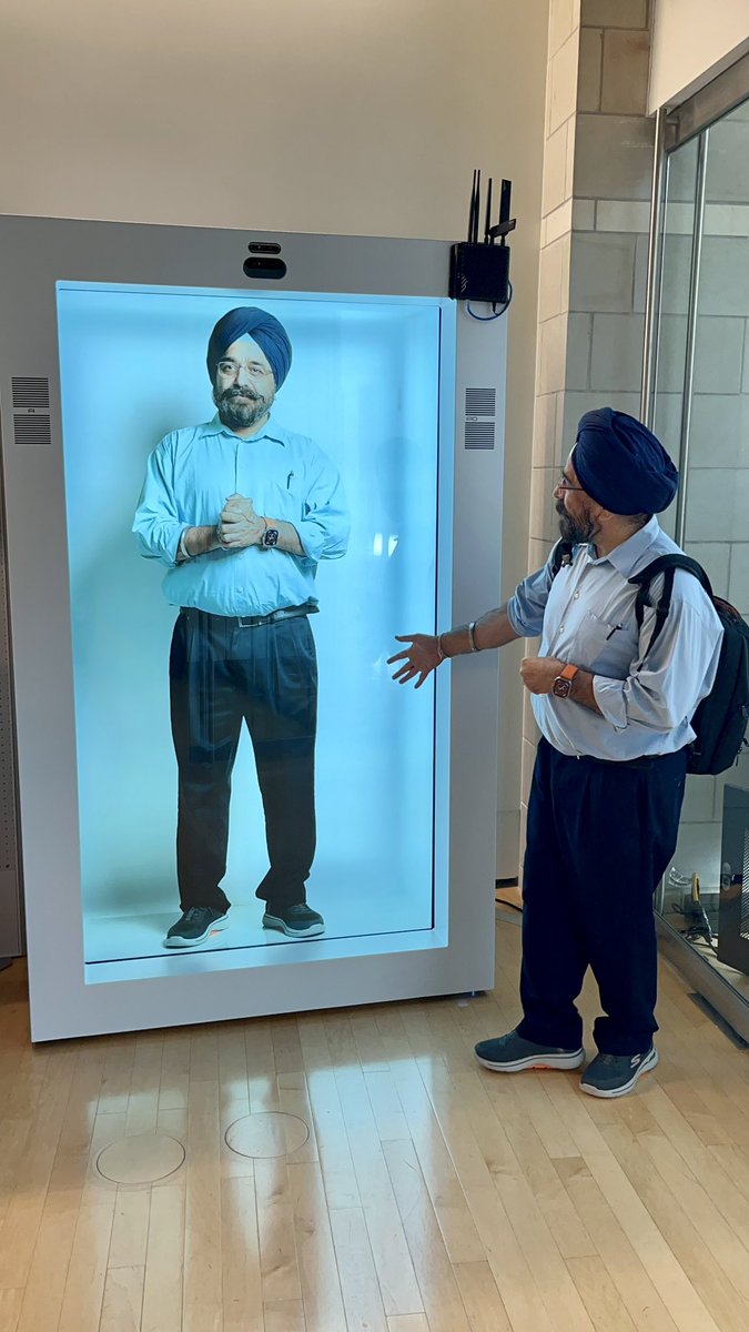 arvinderanand's tweet image. A 3D hologram doesn’t look like you Arvinder, it is you !!!

For more information on how we showcase our portfolio and innovations, click on the link below. 

🔗 lnkd.in/eRKJbYKJ 

#5g #technologyleader #holographiccommunication #ericssonawesome #limitlesspossibilites
