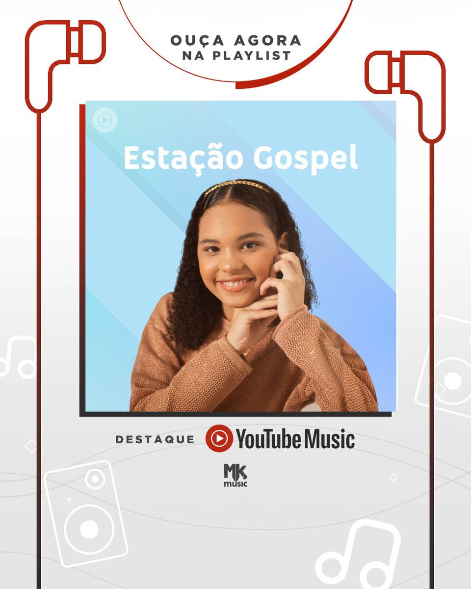 Você viu a querida <a href="/mariamarcalmm/">Maria Marçal</a> na capa da playlist ESTAÇÃO GOSPEL, do <a href="/youtubemusic/">YouTube Music</a>? Corre pra ouvir “Então Profetiza”!😉 Valeu, time <a href="/YouTubeBrasil/">YouTube Brasil</a>.
⁣⁣⁣
🎧 gospel.mk/estacaogospel⁣⁣⁣
⁣⁣⁣
#Gospel #MariaMarcal #YouTubeMusic #MKéMaisDigital