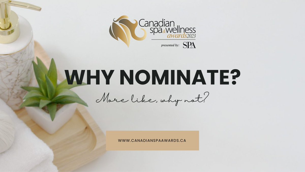 WHY NOMINATE?
Winning an award is a prestigious accolade, bringing confidence &amp; status to your brand.
•Gain national recognition &amp; credibility
•Customer growth
•National promotion
•Staff recognition
•PLUS it's free!

Make sure to NOMINATE NOW. bit.ly/3T1Myv8