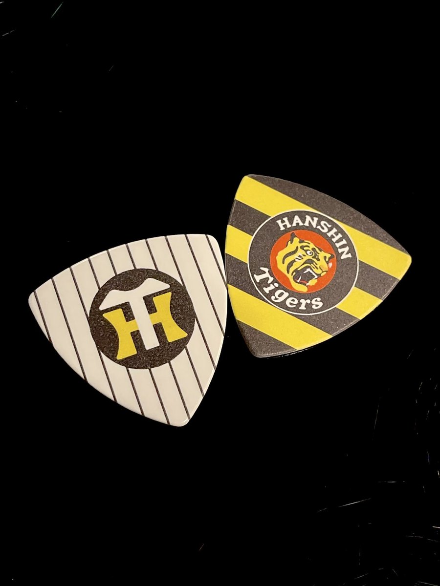 思わずゲット🐯
#ギターピック
#guitarpick
 #阪神タイガース