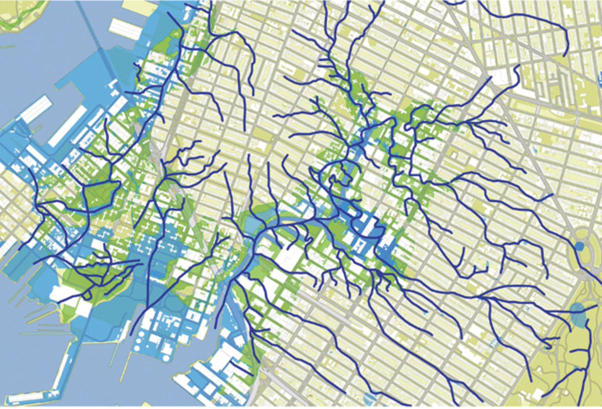 @luckytran It depends a lot on the geography and hydrogeology of the area. Most of nycs original hydrogeology was paved over!

viewing.nyc/mapping-out-th…