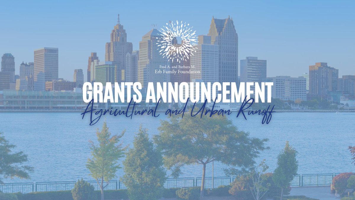 The <a href="/hrwc/">HRWC</a> is developing a guide for cities, counties, and others on ways to manage land that will help prevent urban runoff pollution. A $255,000 grant will facilitate water-friendly protections for public land in metro #Detroit. @DrAHerzog bit.ly/EFF-Sept23