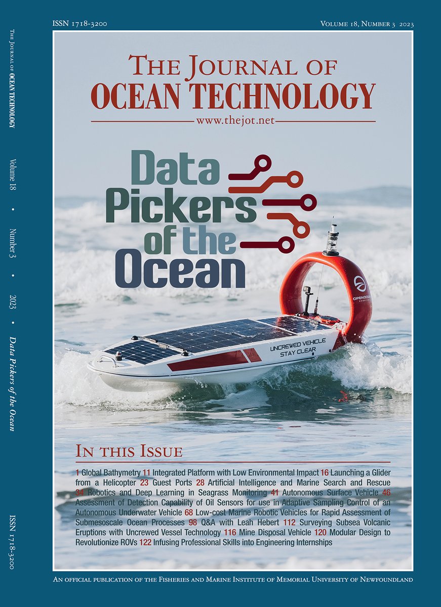 Wow! @jotnfld featured us on the front cover of their recent journal 'Data Pickers of the Ocean'. To learn more about ocean technology, give it a read: issuu.com/journaloceante…