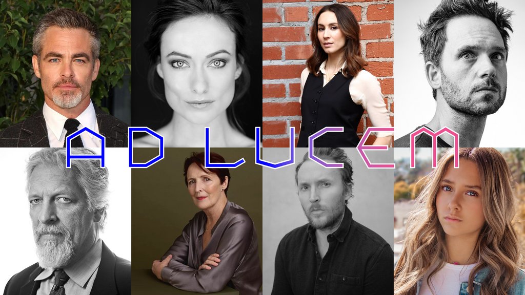 QCODEmedia's tweet photo. The cast is stacked for Ad Lucem. Join Chris Pine, Olivia Wilde, Troian Bellisario alongside Fiona Shaw, Clancy Brown, Patrick Adams, Josh Close, &amp; Savy Monroe in #AdLucem, a new socio-political thriller. 

Binge today! @PlayMorepods
https://t.co/q8qXptLL0O https://t.co/3pckc7YYhQ