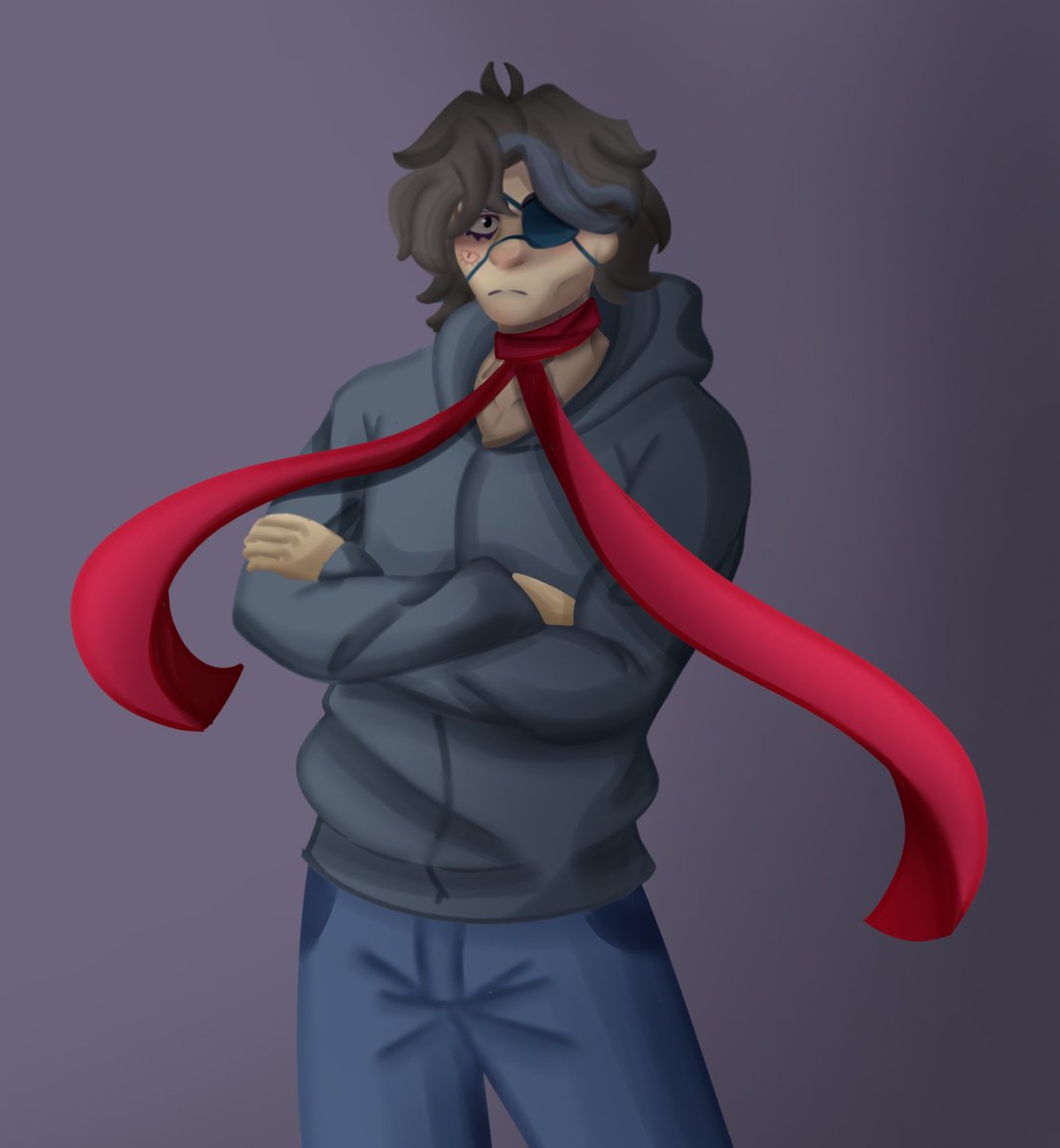 gemu_chudoku's tweet photo. Here is a fanart for the oc of @/klaudianiewc ✨✨ it was really interesting to draw him!! https://t.co/6X2gKYCZa7