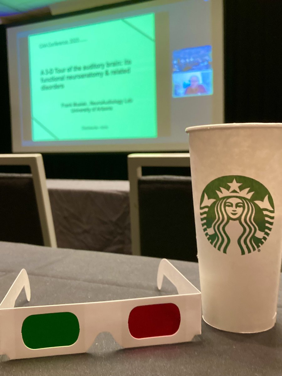 How are you starting your morning #audpeeps

Coffee ✅
Dr. Frank Musiek✅
Brain activate✅

#CAAud2023
<a href="/CalAudiology/">California Academy of Audiology</a>