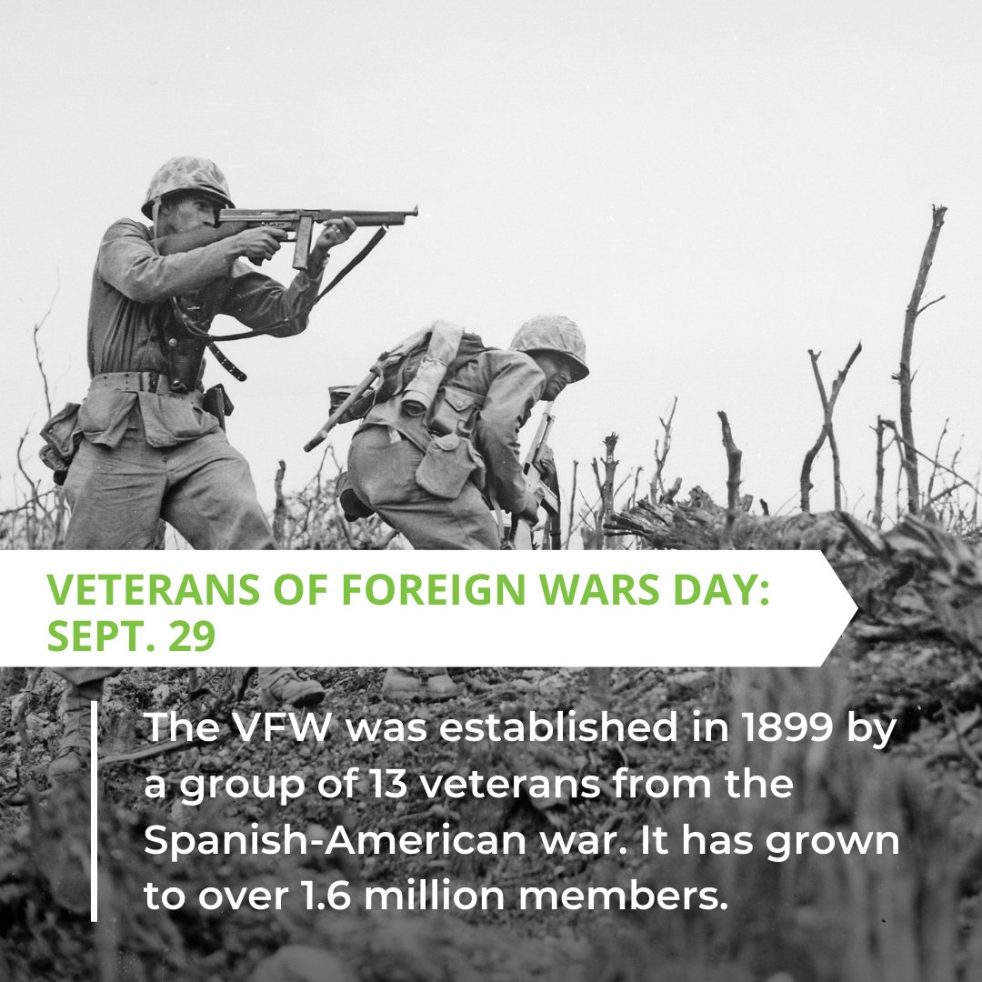 Today, we honor the veterans who have served in foreign wars. We thank you for your service.

#VFW #VeteransOfForeignWars #ForeignWars #War #WarVeteran #Veterans