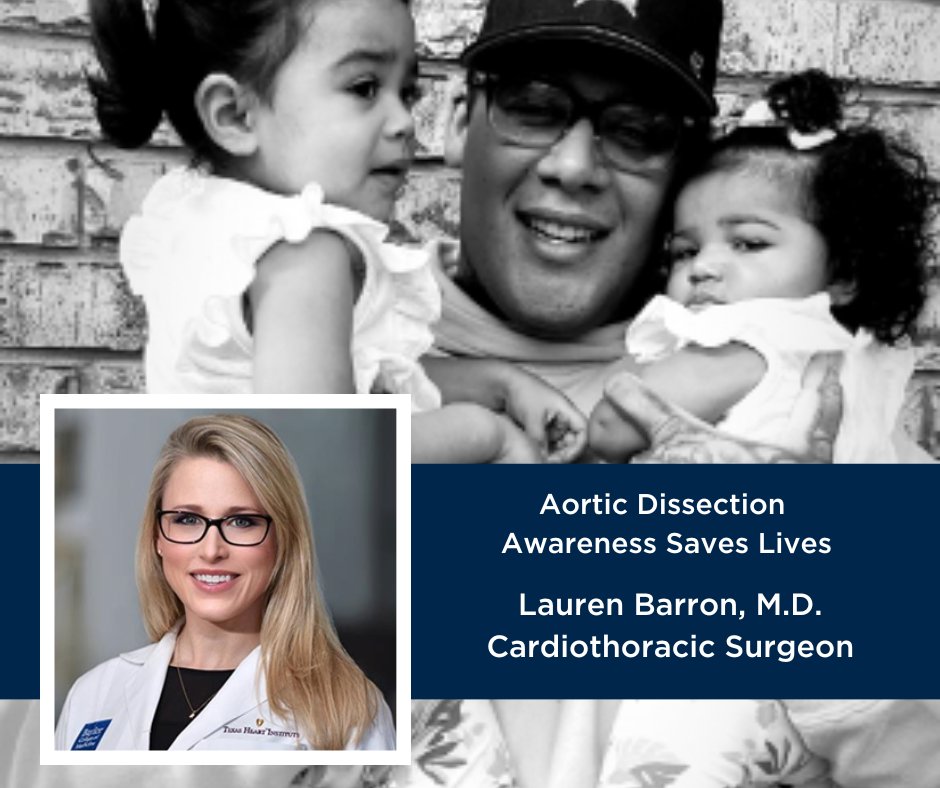 Aortic dissection awareness saves lives, Michael Cartagena woke up one morning in August 2022 with a sharp pain that started in his back and took his breath away. He knew something was wrong and called 911. Read the new blog: t.ly/S3vcM
