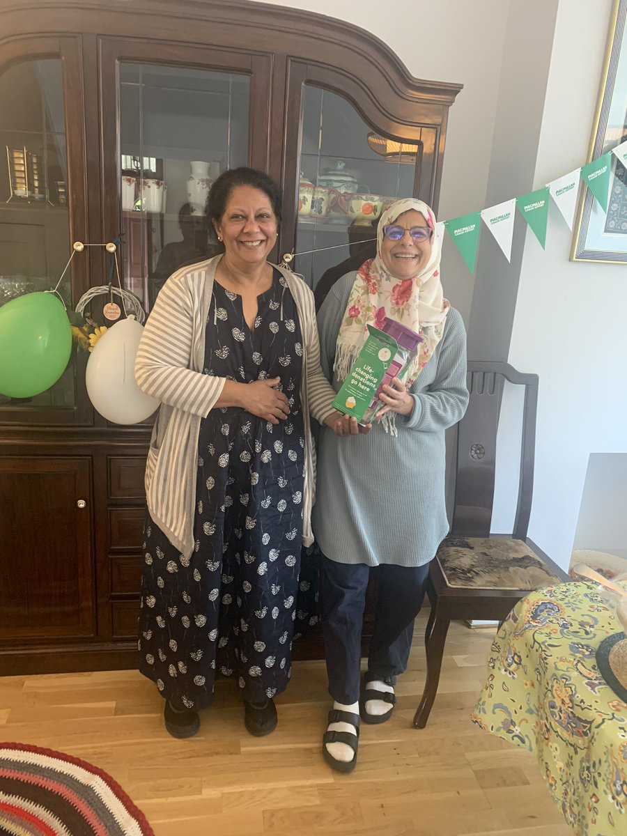 AliyaSheikh72's tweet photo. Good to organise a lovely, well attended #MacmillanCoffee morning with Saba and Faisal.
Raised funds and was a good social occasion. Everyone admired meeting each other and loved the yummy food!! https://t.co/nI5viSeWDe