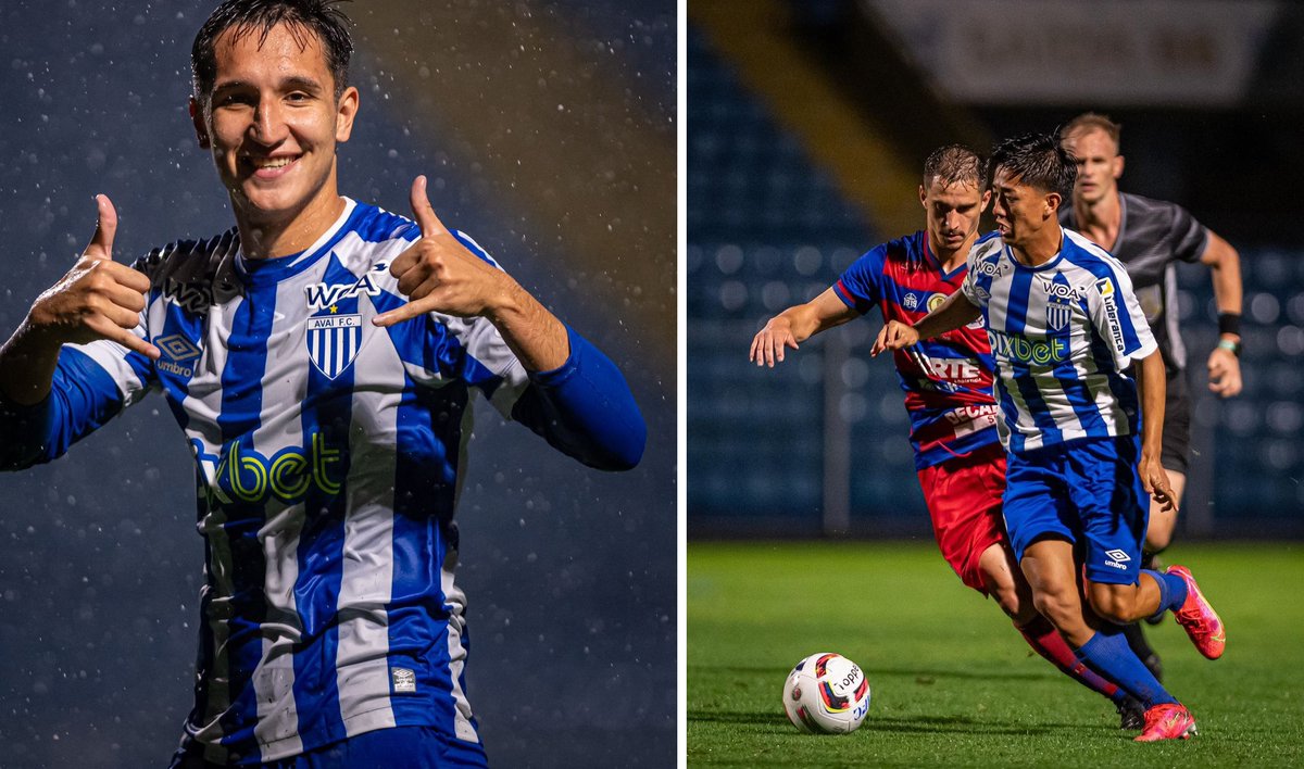 Think_Ball's tweet photo. Lateral Di Santo e meia Kenzo falam da emoção em estrear no profissional do @AvaiFC
➡️ https://t.co/mimUWHKcPE #CraquesThinkBall https://t.co/6xESVgBjjn