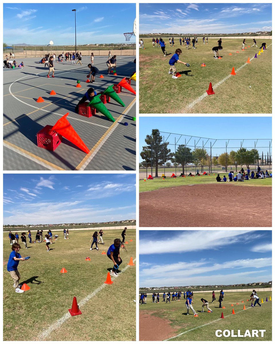 Elementary Dragons 🐉 practicing their throwing Skills by playing ⭕️ring toss and 🔺cone toss 💪😎 @JDrugan_K8 @BMooy_JDS @RAlva_JDS @cmercado_JDS @Coachmats3 @ALChavez_JDS