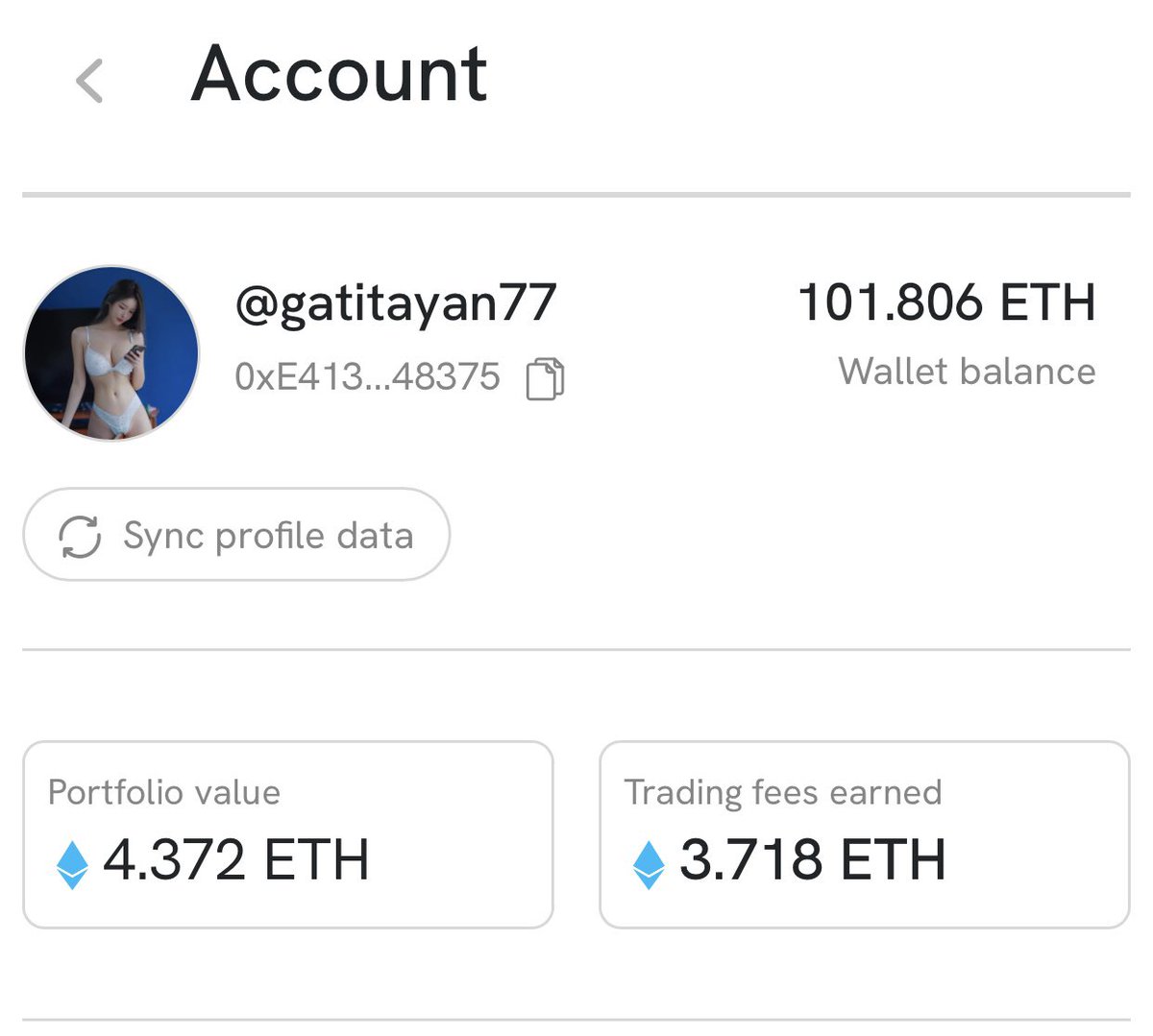 gatitayan77's tweet photo. Deposited 100 eth to be full force in #Friendtech

Whose key should I buy? Please DM below 🥰🥰

https://t.co/e3WR2WNtaj https://t.co/eHvVAJFYV1