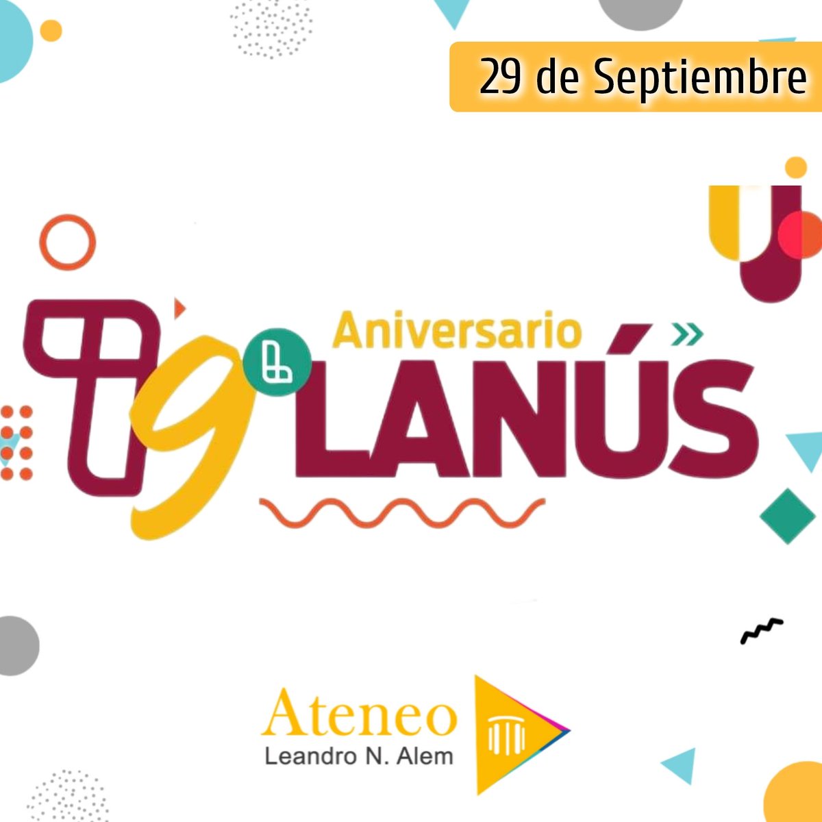 ¡Felices 79 años Lanús! 🎉