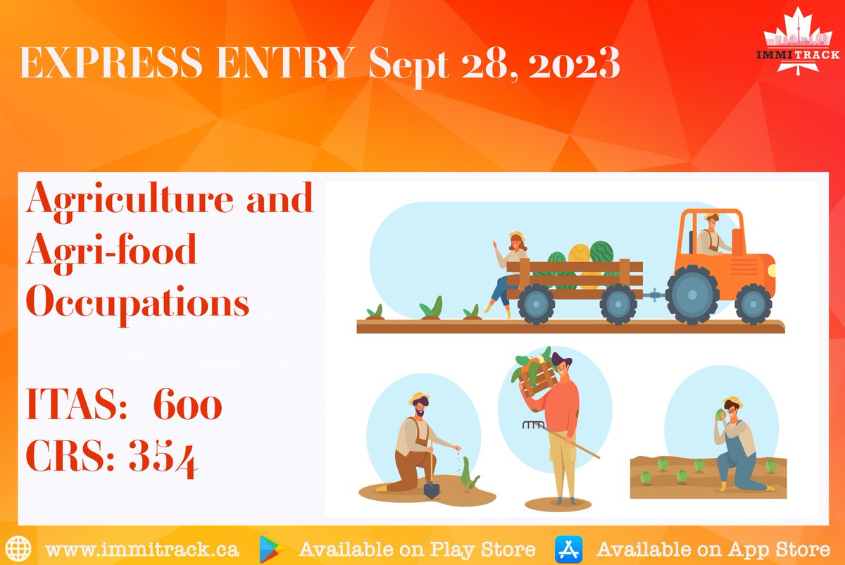 #CanadaImmigration #CanadaVisa #CanadaAgriculture #ExpressEntry #AgricultureOccupations #Immitrack #PRTracker