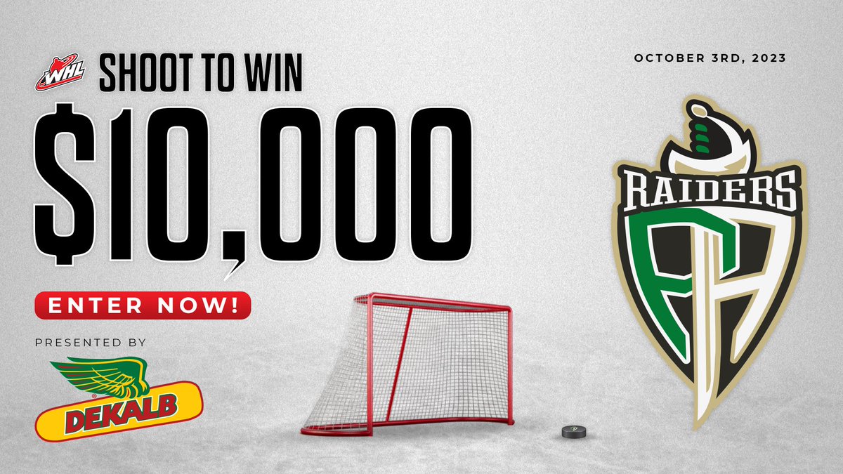DEKALB Shoot to Win is back for another season! If you want the chance to shoot for $10,000 at our game this Tuesday against Edmonton, fill out the form below to enter!

forms.gle/DE6dT9Lq3QR2UK…