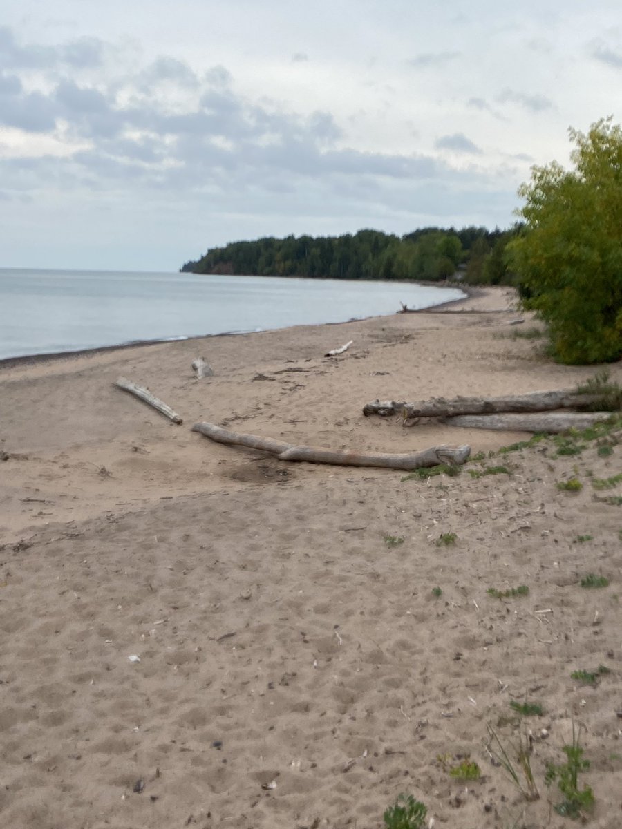 Another great Wisconsin Municipal Campground… sites right on a beautiful beach. #gitchegumee