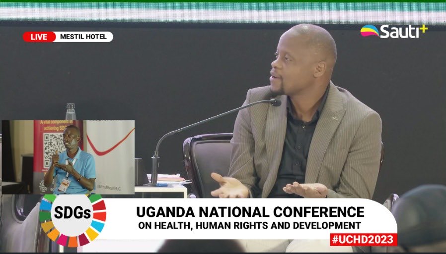 Atuhairecarol10's tweet photo. In today’s discussion of the #UCHD2023 is a Panel on the COVID-19 pandemic: Lessons for strengthening Uganda's health care system.
#HealthConference23 https://t.co/F6BOBefIYs