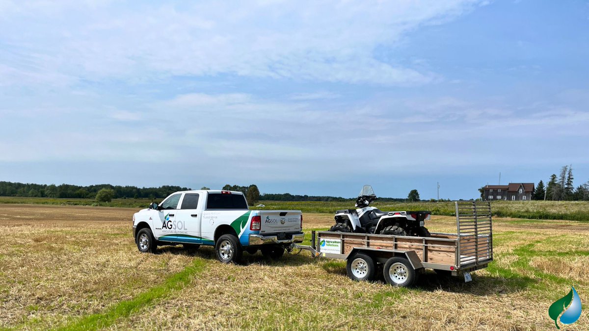 AgrSolutionsInc's tweet photo. Spencer has been busy taking soil samples the past few weeks! 
If you need a soil sample taken in Ontario, give him a call or text at 226-921-5018. He would be happy to help! 

#soilsample #soilhealth #soil #humicacid #organic #farming #harvest23 #nutritionfarming #winterwheat https://t.co/lwsdeu2EFS