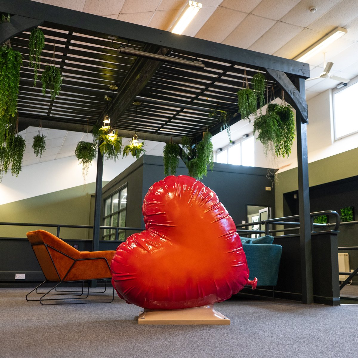 We loved being a part of this summers <a href="/StBarnabasLinc/">St Barnabas Hospice</a> heart trail, excited to finally have it in the office.

<a href="/Claverings1/">Claverings Removals, Storage & Clearance</a>, sorry for all of the stairs. 👀 <a href="/sian_bristow/">Sian Bristow</a>, thank you for doing such a good job! ❤️