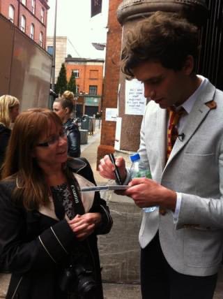 MFCerTreasa's tweet photo. @mikasounds @3olympiatheatre 12 years waiting for you to come back to Dublin and couldn’t get seated tickets. 🙄 Last time was Arthurs Day at Market (rhymes with carpet) Bar. Fond memories of that day. https://t.co/LHnZ8GZFo5