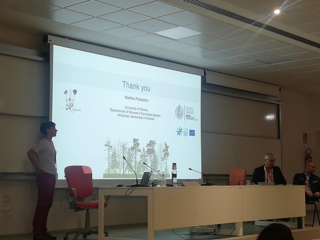 ▶️ Nei giorni scorsi, grazie a @UNI_FIRENZE, sono state presentate le attività di #lifemodernec al 118^ Congresso della Società Botanica Italiana con particolare attenzione agli effetti che i #cambiamenticlimatici hanno sul patrimonio forestale @LIFEprogramme #lifeamplifiers