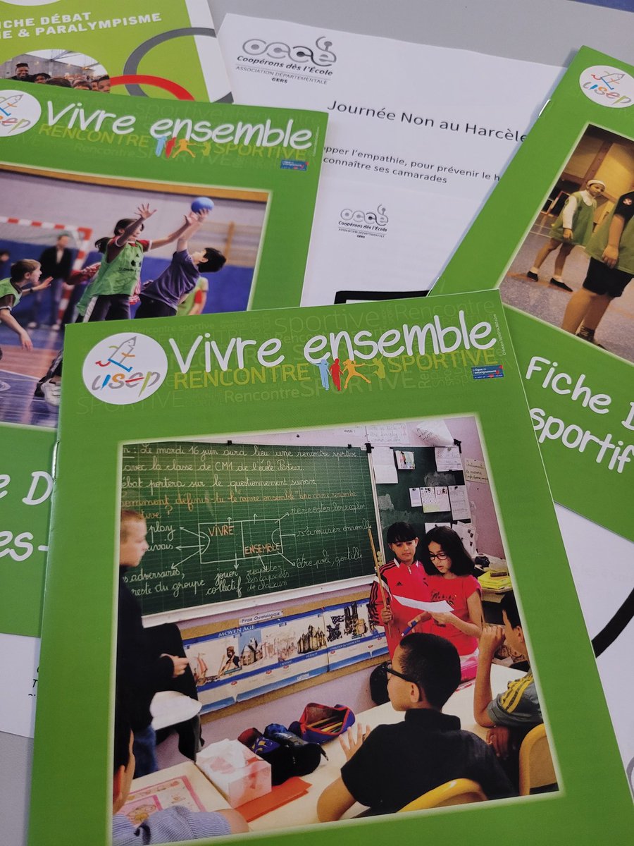 L'intelligence collective pour co-construire un projet expérimental visant à lutter contre le harcèlement scolaire. 💪

Réflexion autour des outils <a href="/USEPgers/">USEP32</a> et <a href="/32Occe/">OCCE 32</a> favorisant l'entraide et la coopération, merci <a href="/AgostiniEstelle/">Agostini Estelle</a> pour ce beau projet ! 🙏

<a href="/dsden_32/">DSDEN du Gers</a> @LeGers32