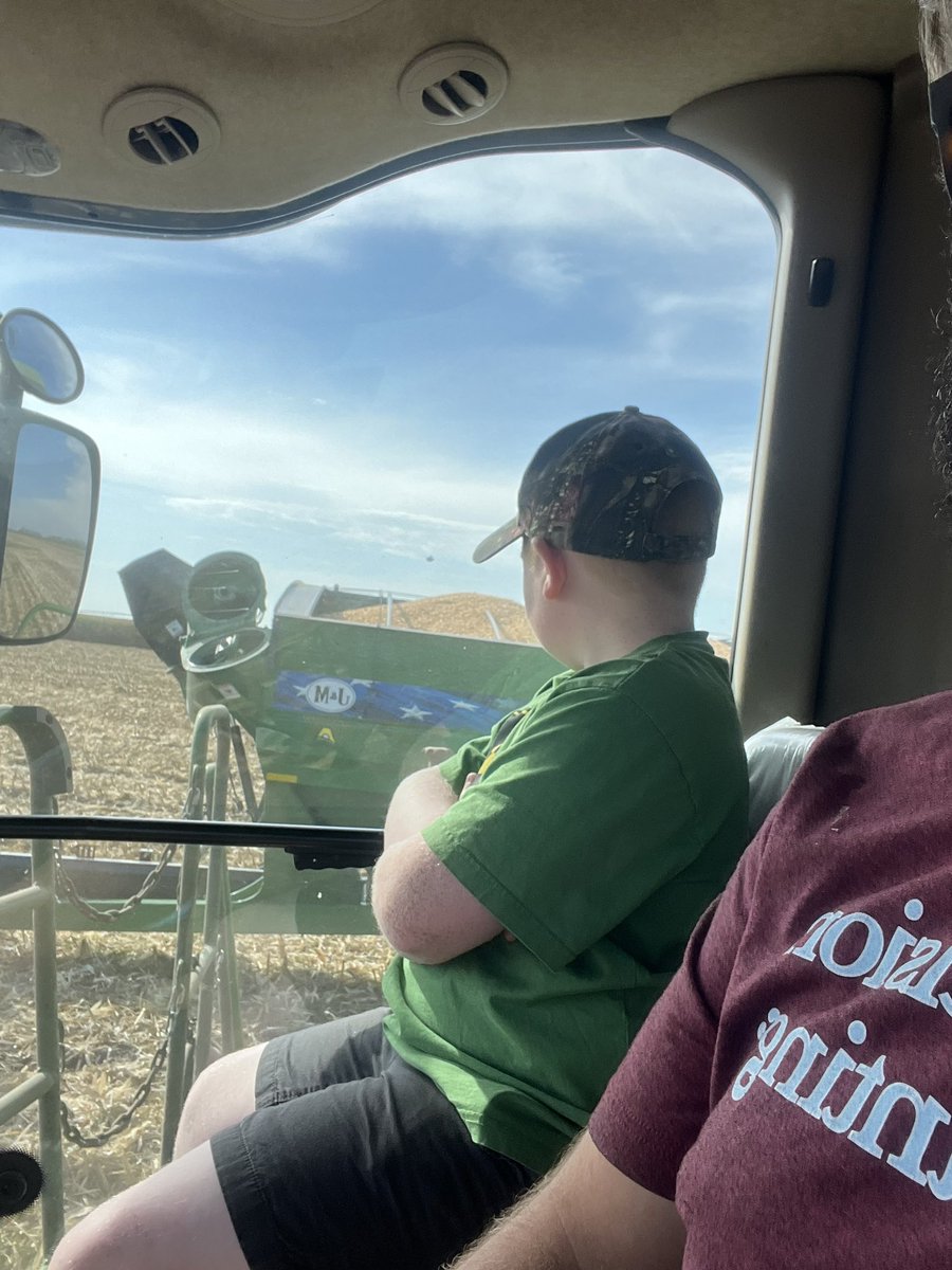 Got a rider in the combine me today.  Asked who he wanted to listen to on Spotify.  Alan Jackson. 

There’s still hope for this world.