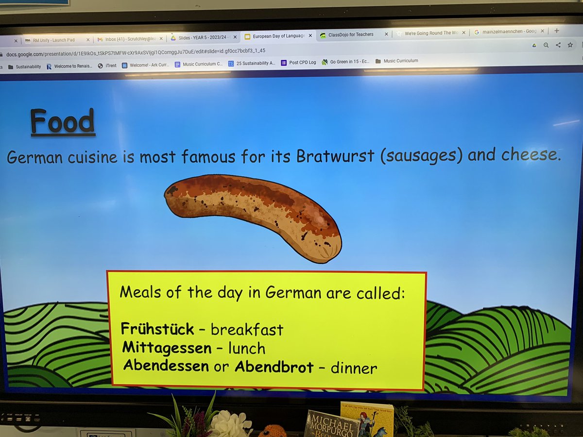 LFP_MrsC's tweet photo. #LFP5SC and #LFP5SJ have been learning all about Germany and its language today. We also listened to Ashenputtel (Cinderella) in German! Es war sehr gut! @Lea_Forest_HT @lea_forest_aet @AETAcademies @BirminghamEdu https://t.co/fWL0Ld8kUQ