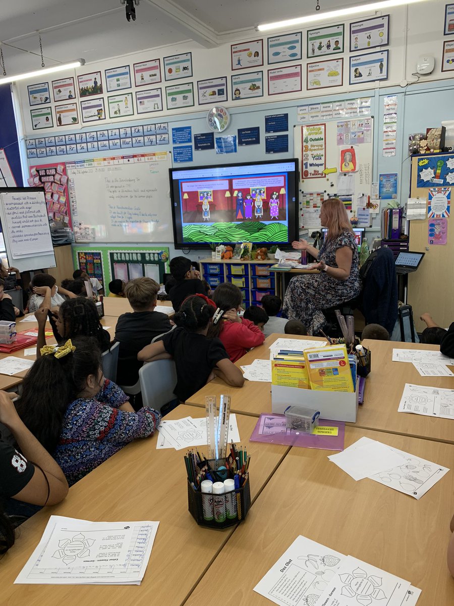LFP_MrsC's tweet photo. #LFP5SC and #LFP5SJ have been learning all about Germany and its language today. We also listened to Ashenputtel (Cinderella) in German! Es war sehr gut! @Lea_Forest_HT @lea_forest_aet @AETAcademies @BirminghamEdu https://t.co/MRymaHuF9I