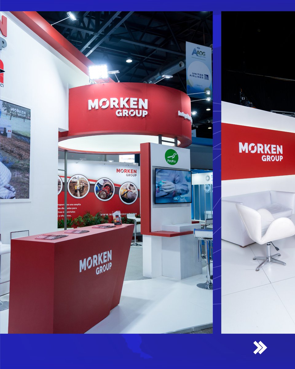 RMBDSolutions's tweet photo. 🛍Stand para Morken Group

🛢Fue en la #AOGExpo organizada por el Instituto Argentino del Petróleo y del Gas

#RMB #ExhibitAnywhere #goexpo #exhibit #shop #local #expo #retail #tienda #store #booth #stand #retaildesign #boothdesign #boothbuildings #tradeshow #feria #arquitectura https://t.co/bnj1embvT2