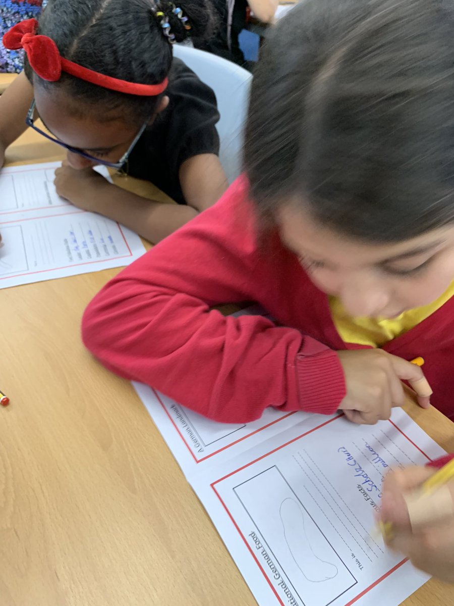 LFP_MrsC's tweet photo. #LFP5SC and #LFP5SJ have been learning all about Germany and its language today. We also watched the Mainzelmänchen from German TV. Es war sehr gut! @Lea_Forest_HT @lea_forest_aet @AETAcademies @BirminghamEdu https://t.co/ZiPVMr75hH