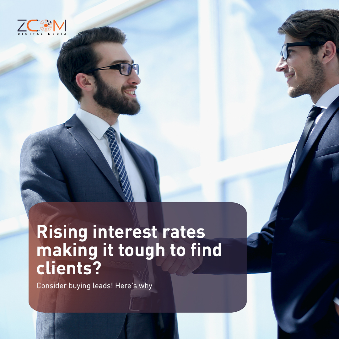 Zcomdigital's tweet image. Struggling to find clients amidst rising interest rates? Discover a solution with #ZCOM Digital Media! Buying leads can keep your business thriving. Access pre-vetted prospects, save time, and gain valuable insights to tailor your approach effectively. 
#LeadGeneration