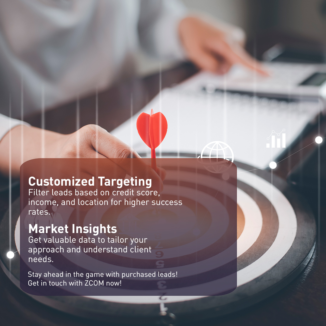 Zcomdigital's tweet image. Struggling to find clients amidst rising interest rates? Discover a solution with #ZCOM Digital Media! Buying leads can keep your business thriving. Access pre-vetted prospects, save time, and gain valuable insights to tailor your approach effectively. 
#LeadGeneration