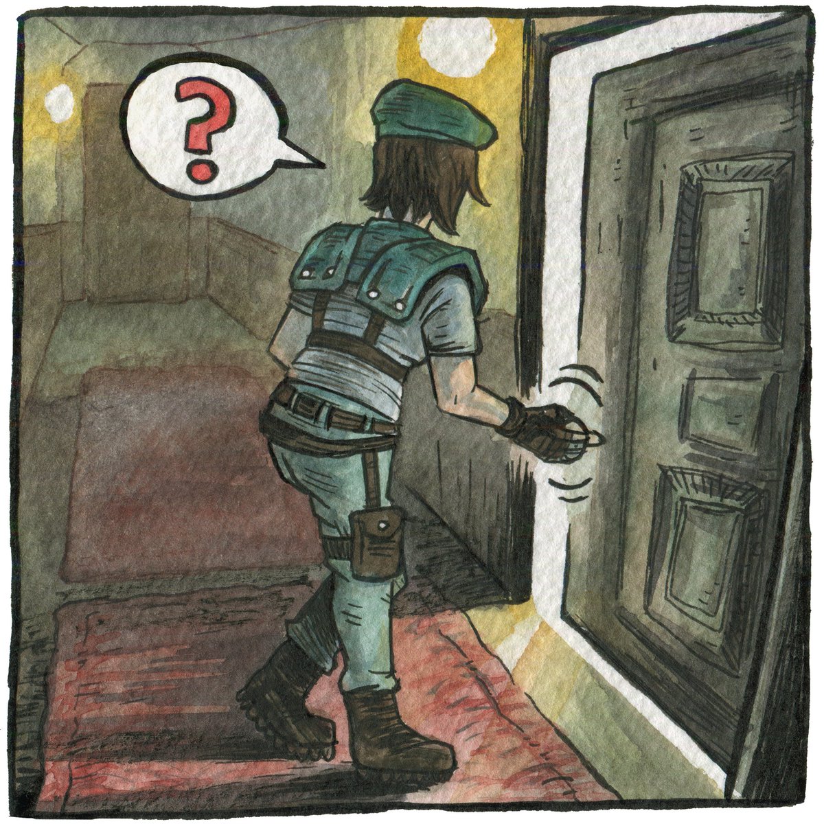 the scariest moment of Resident Evil ✨ 