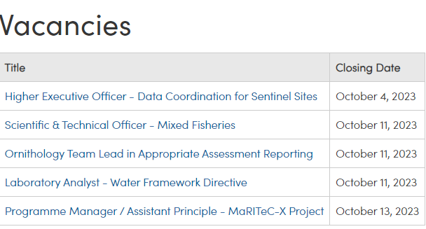 MarineInst's tweet photo. We currently have the following vacancies ⬇️to be filled in the next few weeks.
Click ➡️https://t.co/NB8STdeg1T for full job descriptions and get the CV ready to submit over the weekend.
Good Luck 🤞

#JobFairy #STO #Lab #Manager https://t.co/ZDIfZsUfTl