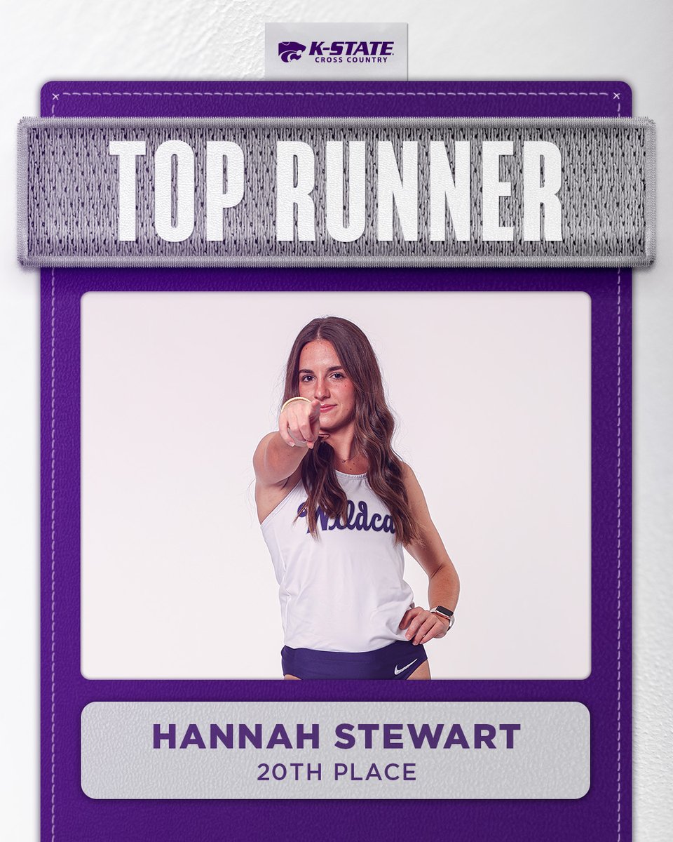 We're looking at you Hannah Stewart!

First 6k of the season and she still in the top, finishing 20th in 21:36.3!

#KStateXC