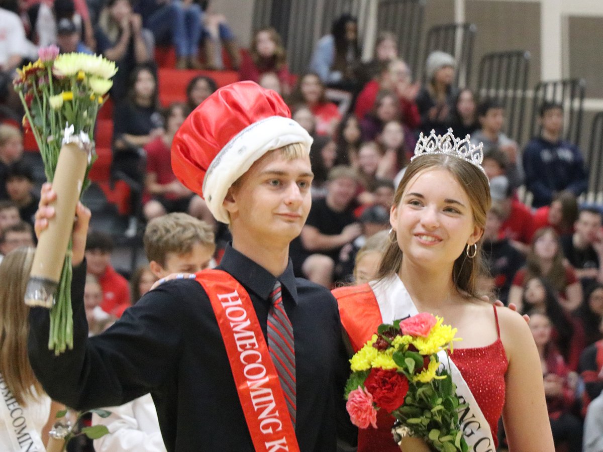 Congratulations go out to Chuck Gaulke and Sophie Rosh- the 2023 Monticello High School homecoming king and queen.
<a href="/TimesMonticello/">Monticello Times</a> #MontiMagic <a href="/paperboy6/">jeffhage</a>