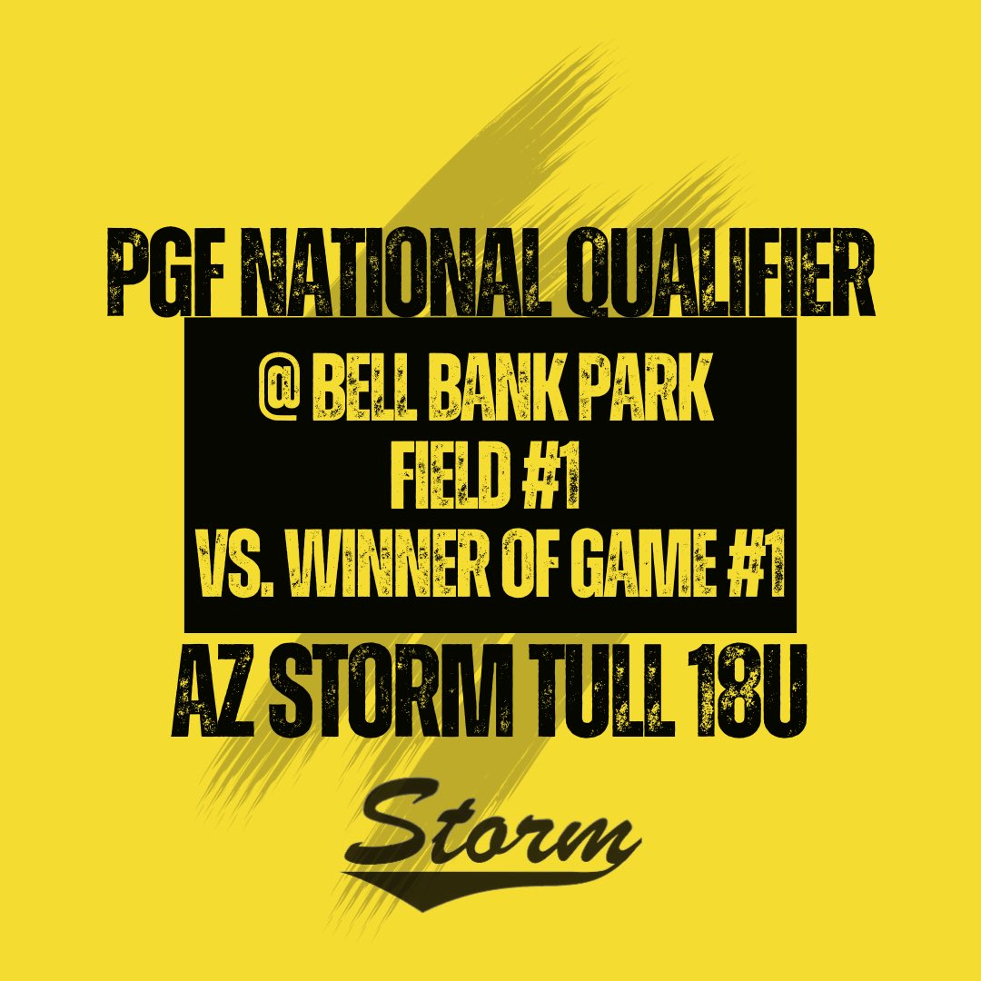 Straight to work this weekend, no pool games for the PGF National Qualifier.