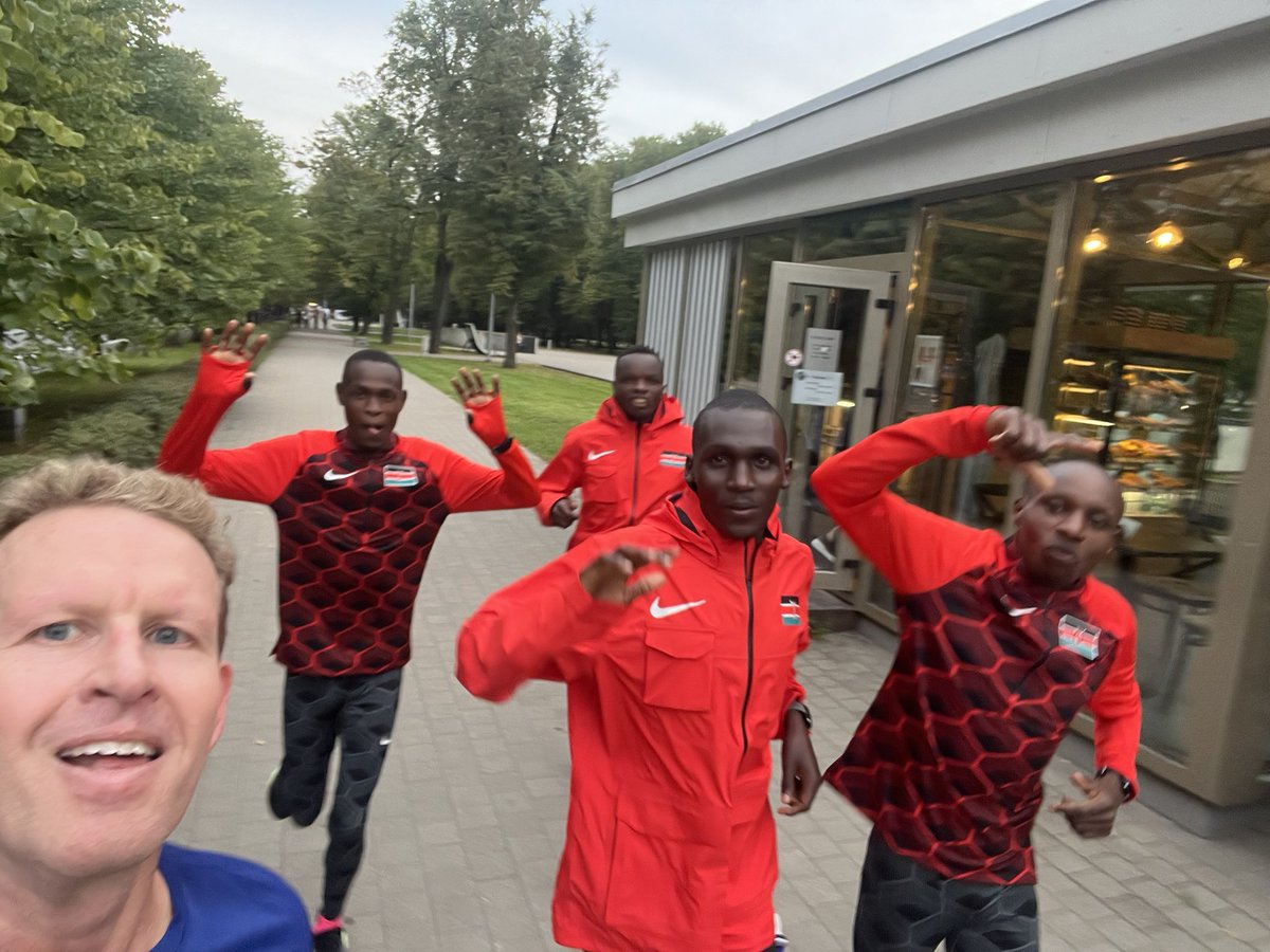 Out for a run in Riga this evening and found these legends