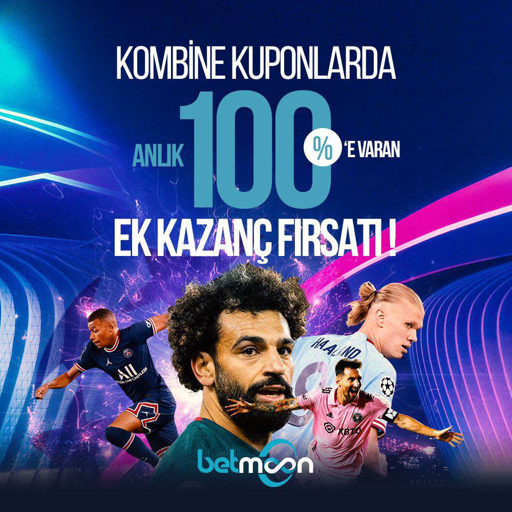 🤩 Kombine Kuponlara Anlık %100 Ek Kazanç ve %10 Çevrimsiz Spor Kayıp Bonusu ile BETMOON’da Kaybetmek Yok!

🎁 Detaylar Bonuslar Sayfamızda

Güncel Giriş 👉 bio.link/guncel