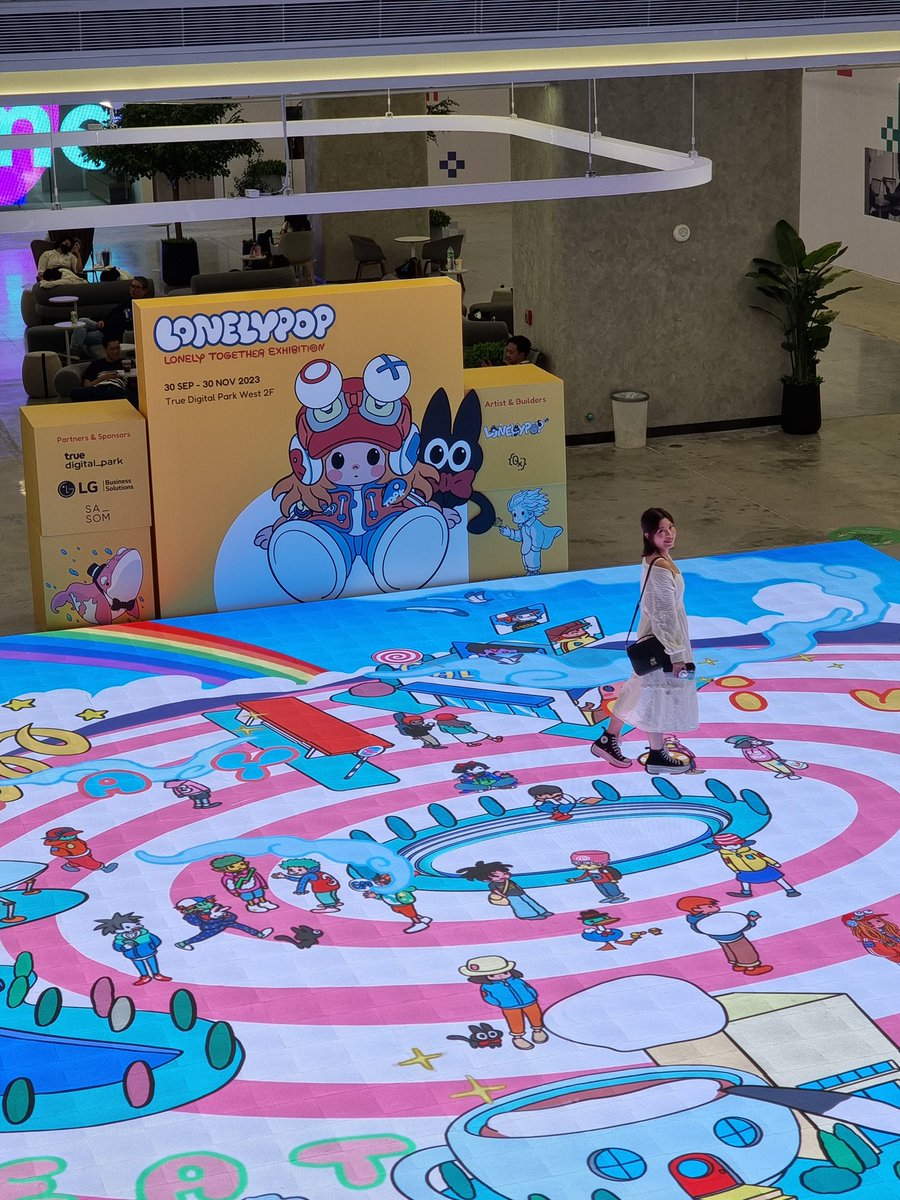 LONELYPOP EXHIBITION 💫 Congratulations on you <a href="/BushRobins/">Noinah🍭</a> 
Amazing Art &amp; everywhere are so cute... <a href="/LonelyPopNFT/">LonelyPop 🍭</a> #LonelyTogether #LonelypopNFT