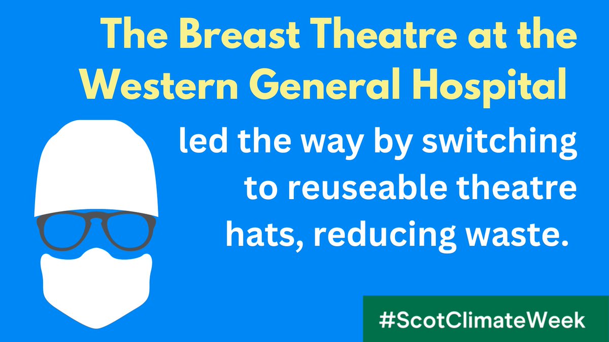 We’re supporting #ScotClimateWeek! Read more about how NHS Lothian has been working to improve sustainability here: ow.ly/TxZ850POoHK