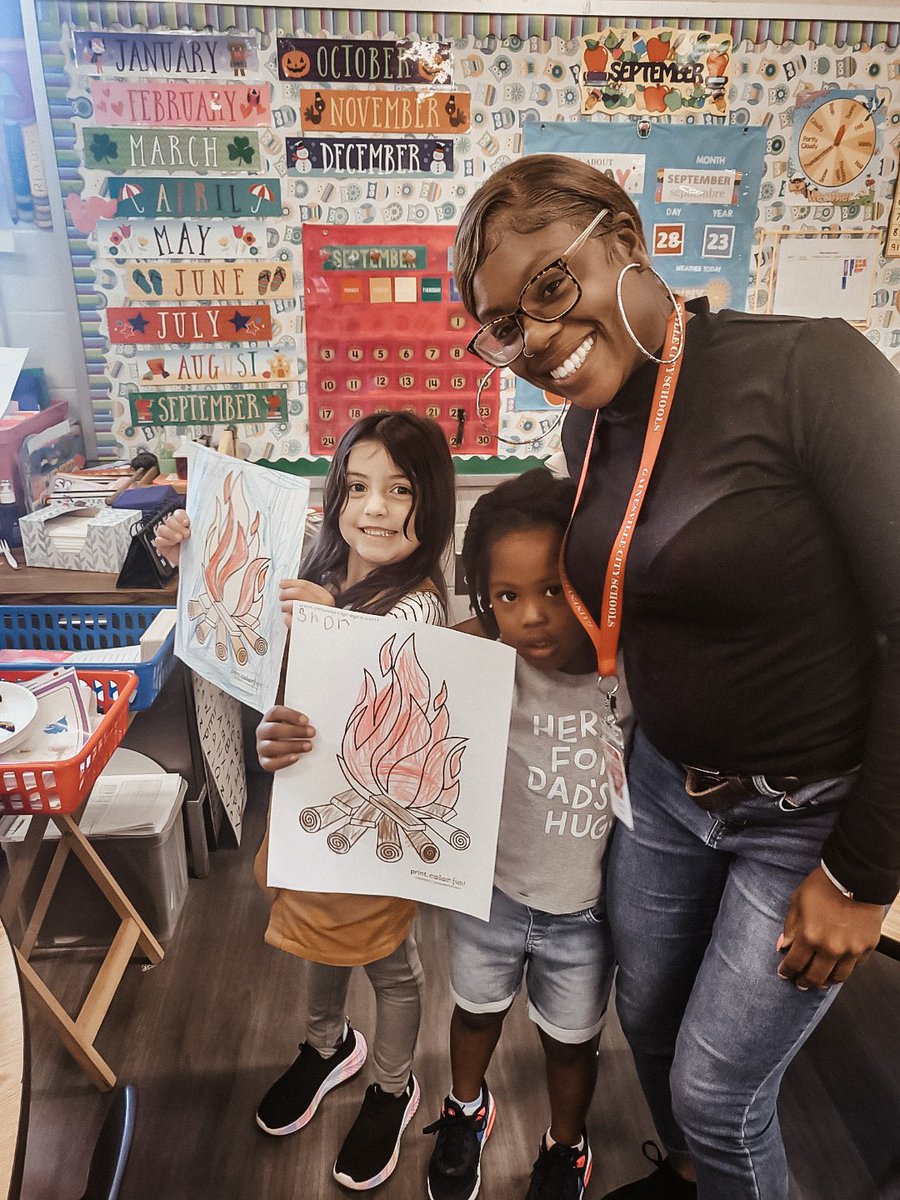 GCSS_GEA's tweet photo. Mrs. McConnell's class read Fred and Ted go camping! They made their own campfires and celebrated with S’more’s! https://t.co/mXXcIrgRMN